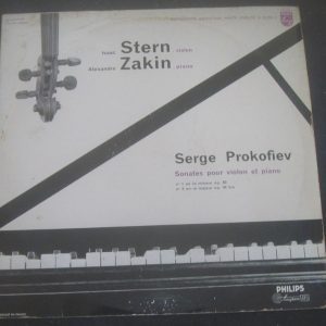 Prokofiev Sonatas For Violin & Piano Stern / Zakin Philips A 01.205 L lp