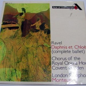RAVEL – Dephnis et Chloe complete ballet LONDON SYMPHONY Monteux DECCA SDD 170