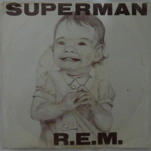 R.E.M – Superman  White Tornado 7″ Single 1986 IRS-52971 USA Alternative SAMPLE