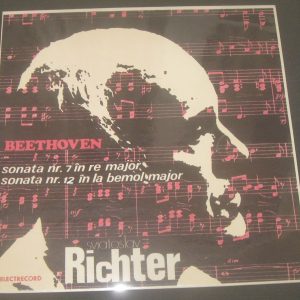 Richter – Beethoven Piano Sonata No. 7 / 12 Electrecord ECE 060 LP EX RARE