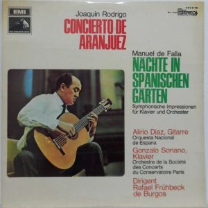 Rodrigo – Concierto De Aranjuez DE FALLA – Spanish Garden ALIRIO DIAZ EMI ED1