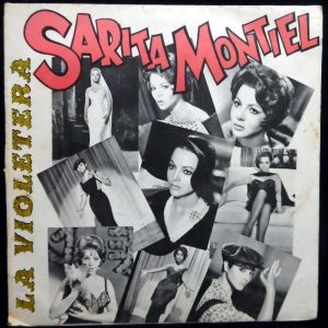 SARA MONTIEL – LA VIOLETERA 10″ LP Soundtrack RARE Israel Pressing JUAN QUINTERO
