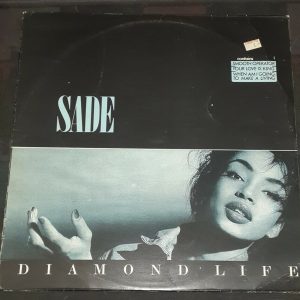 Sade – Diamond Life LP 1984 Israeli Pressing Israel Smooth Operator