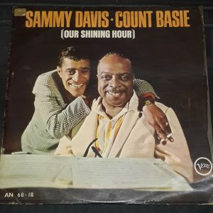 Sammy Davis / Count Basie ‎– Our Shining Hour  Verve LP 1st Pressing ED1