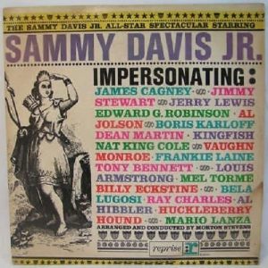Sammy Davis Jr. ‎- Impersonating LP Jazz 1962 Reprise R-6033 Israel Pressing