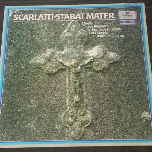Scarlatti ?? Stabat Mater  Freni Berganza Mackerras  Archiv ?410 920-1 LP EX