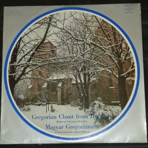 Schola Hungarica Gregorian Chants From Hungary- Medieaval Christmas Melodies LP