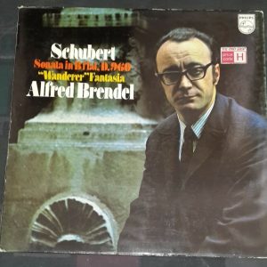 Schubert Sonata / “Wanderer” Fantasia  Alfred Brendel Philips ‎6500 285 lp EX