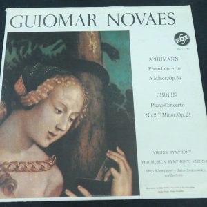 Schumann /  chopin : Piano Concertos Guiomar Novaes Vox PL 11.380 1959 lp ex