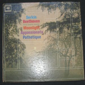 Serkin – Beethoven 3 favorite sonatas Columbia ML 5881 2 EYE lp MONO