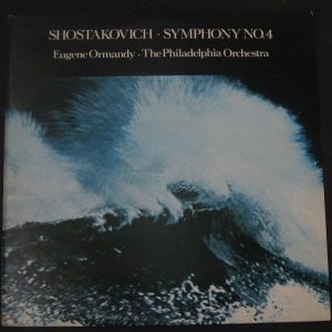 Shostakovich – Symphony No. 4 Eugene Ormandy CBS ‎ S 61696 lp EX