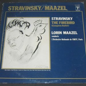 Stravinsky : The Firebird – Lorin Maazel – Turnabout / Vox TV-S 34617 lp