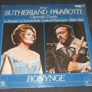 Sutherland / Pavarotti / Bonynge OPERATIC DUETS – London FFrr OS 26449 lp