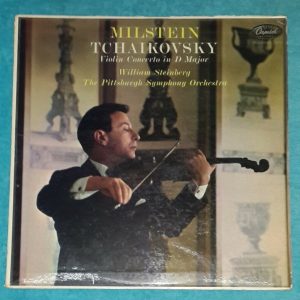 Tchaikovsky – Violin Concerto Nathan Milstein Steinberg Capitol P 8512 LP