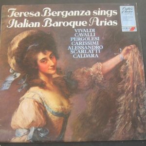 Teresa Berganza / Requejo – Italian Baroque Arias Contour lp EX