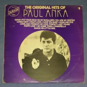 The Original Hits Of Paul Anka Embassy EMB 31054 LP EX