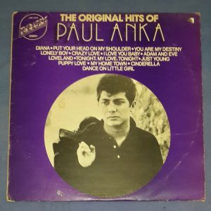 The Original Hits Of Paul Anka Embassy EMB 31054 LP EX