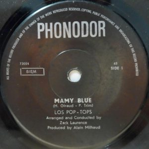 The Pop Tops – Mamy Blue / Road To Freedom 7″ Single R&B Gospel Soul Israel prs