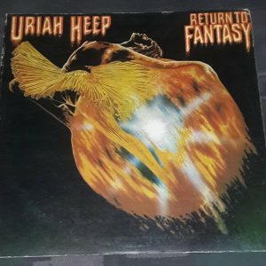 Uriah Heep – Return to Fantasy Bronze ILPS 9335  Israeli  LP Israel  EX