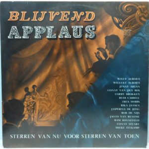 Various – Blijvend Applaus LP Netherlands Vocal pop Willy Alberti Corry Brokken