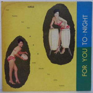Various – For You To-Night LP Rare Israel Comp. by Makolit Tango Cha Cha Foxtrot