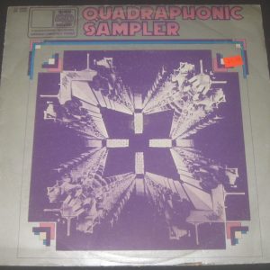 Various ‎– Quadraphonic Sampler  Easy Listening QUAB 1001 Israeli LP Israel