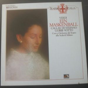Verdi Ein Maskenball Callas / Votto / Di Stefano HMV EMI C 15317651/53 3 lp Box