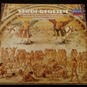 Verdi ‎– Requiem Price  Bjorling Fritz Reiner  Decca 6.48169 DM 2 LP