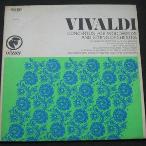 Vivaldi – Concertos For Woodwinds And String Orchestra Goberman ,   Odyssey lp