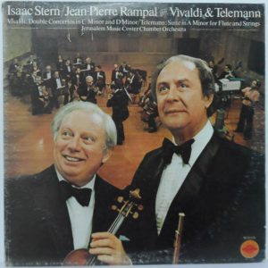 Vivaldi – Double Concerto Telemann – Suite in A Minor Flute Strings Rampal Stern