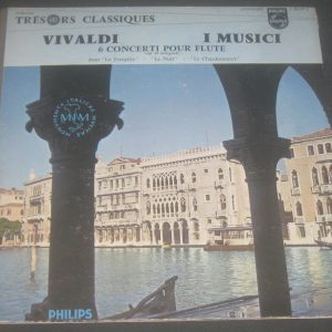 Vivaldi : Flute Concertos Gastone Tassinari I Musici PHILIPS L 00479 L LP