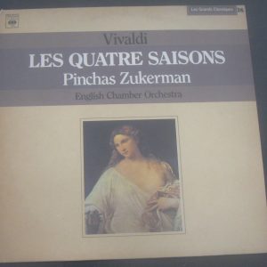 Vivaldi Les Quatre Saisons Zukerman St. Paul Chamber Orchestra CBS 60010 LP EX