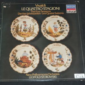 Vivaldi : The Four Seasons  Stokowski  Decca VIV 3 lp
