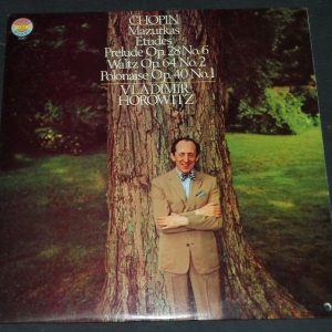 Vladimir Horowitz ‎- Chopin CBS 76307 LP Piano EX