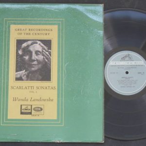 WANDA LANDOWSKA SCARLATTI SONATAS VOL 1 HMV COLH Booklet