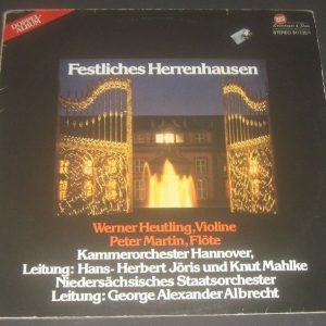 Werner Heutling Peter Martin Mozart Schubert Romberg Etc Leuenhagen & Paris LP