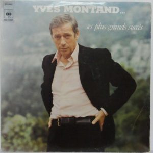 Yves Montand – Ses Plus Grands Success LP 1977 French music Rare Israeli press