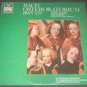 bach – osteroratorium bwv 249  fischer – dieskau / gonnenwein EMI lp