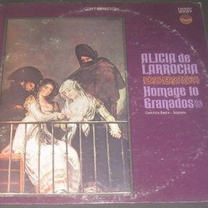 de Larrocha / Conchita Badia – Homage to Granados EVEREST 3237 LP EX